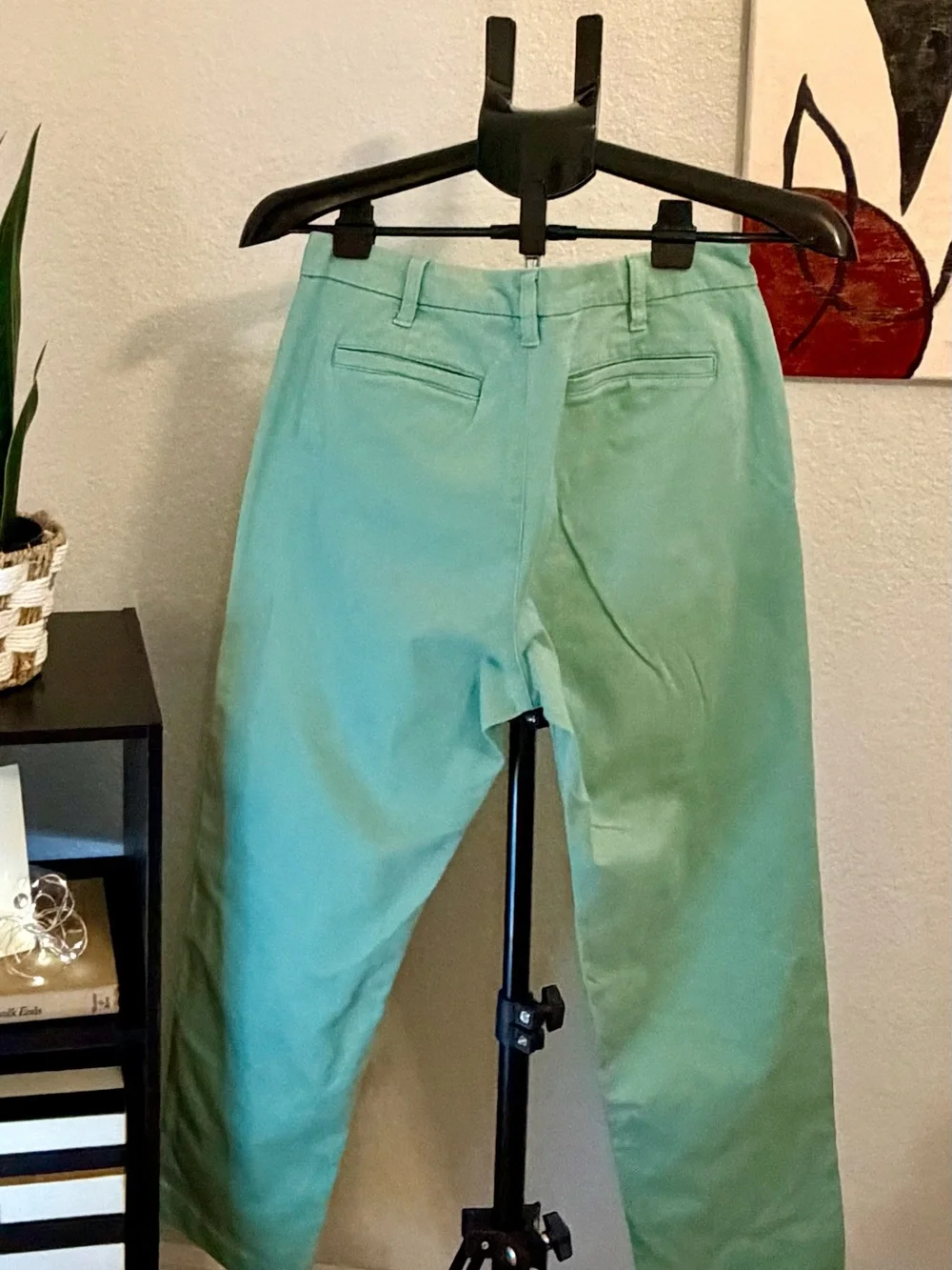 J.Crew High-Rise Girlfriend Chino Pants Mint Green Size 4